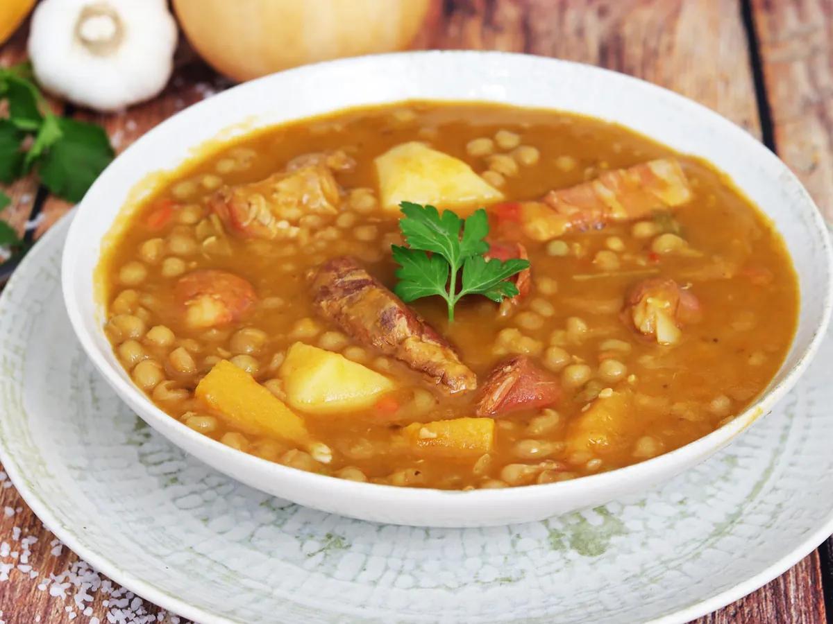 Potaje de chícharos