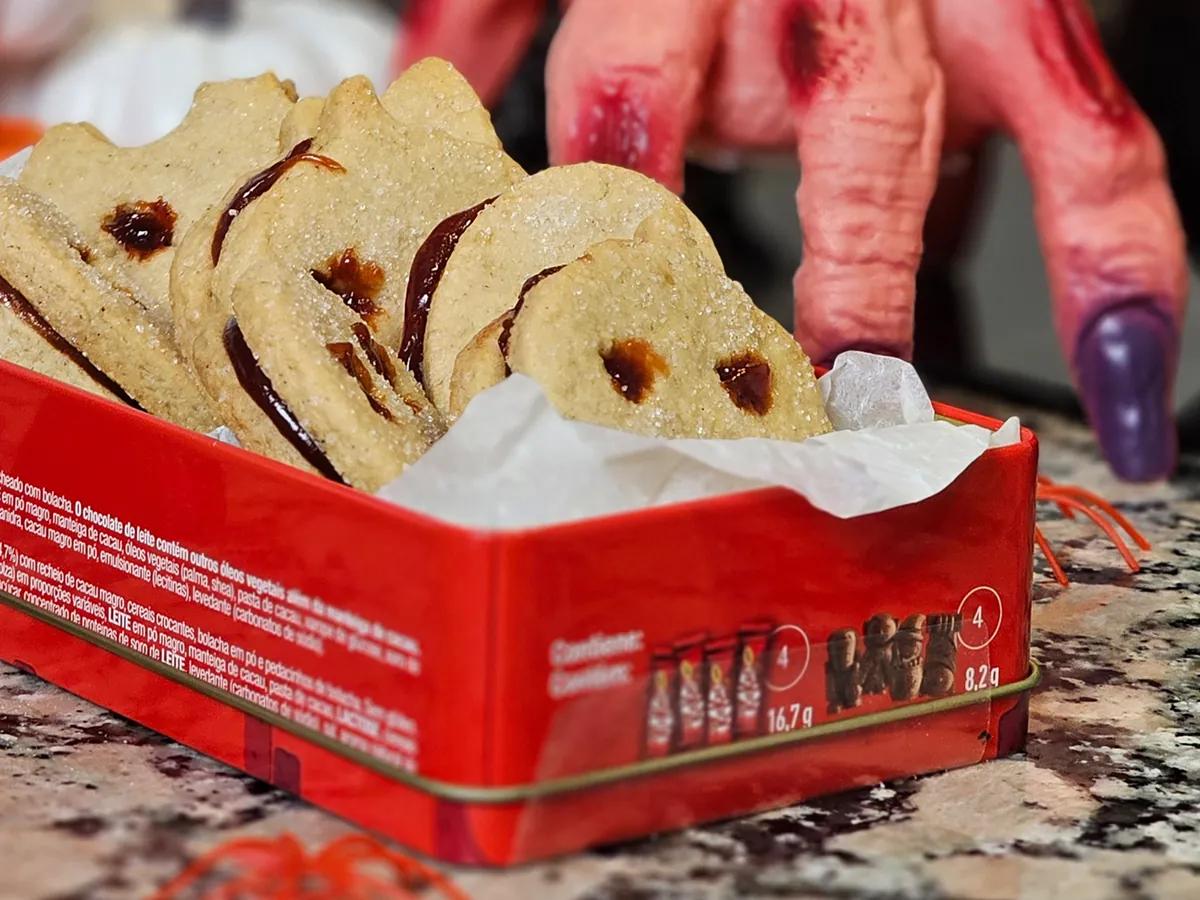 Galletas de Azúcar Rellenas (Versión Halloween)