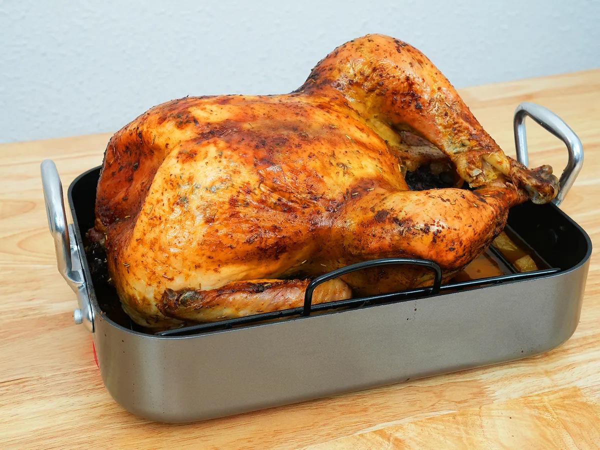 Pavo Relleno con Congrí