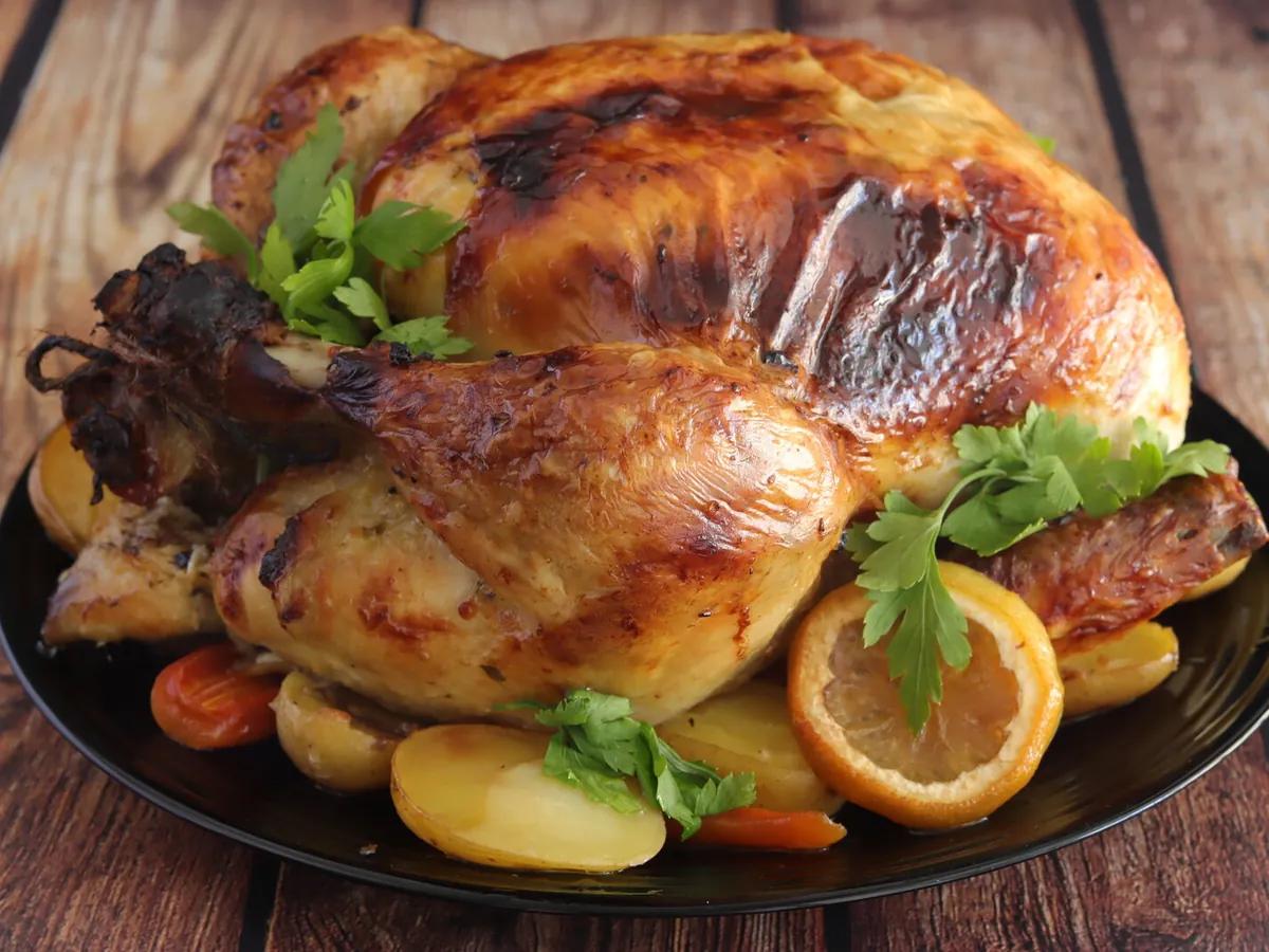 Pollo Asado en Mojo Cubano