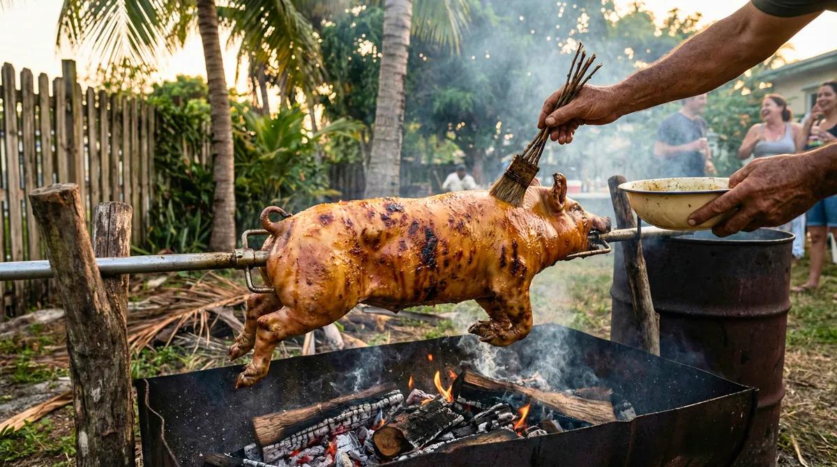 Secretos del Lechón Asado Cubano: La Estrella de Todas las Fiestas